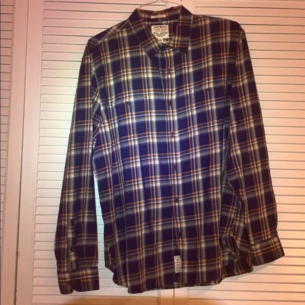 Men’s XL Lucky Brand Casual Button Up